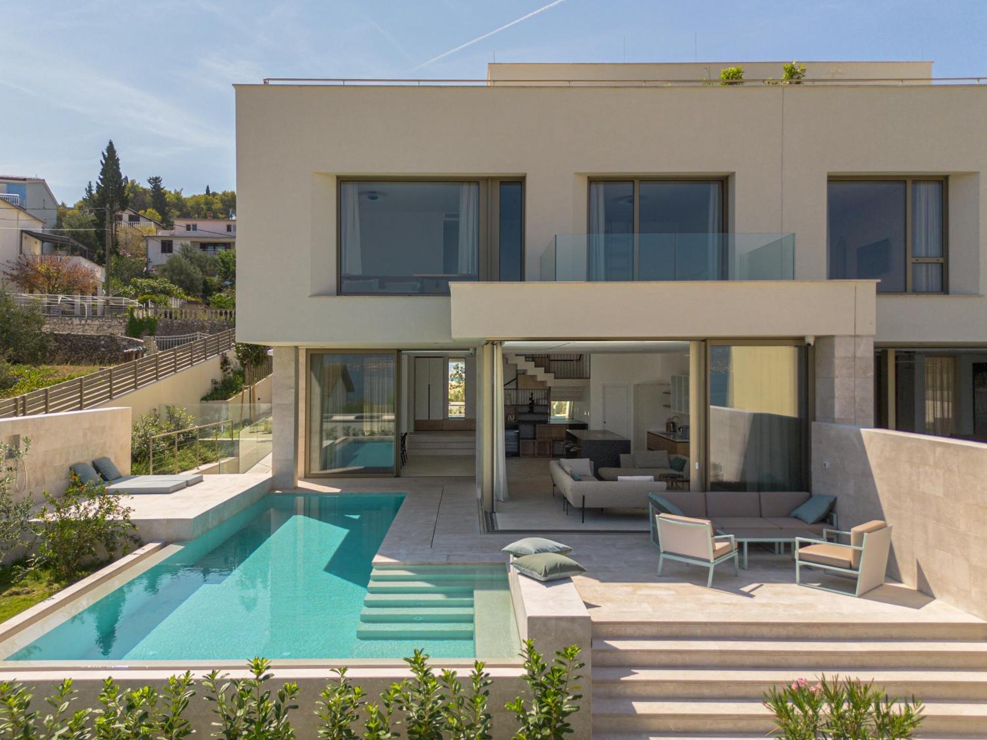 Acadia Beach Villas & Apartments Slatine Exterior foto