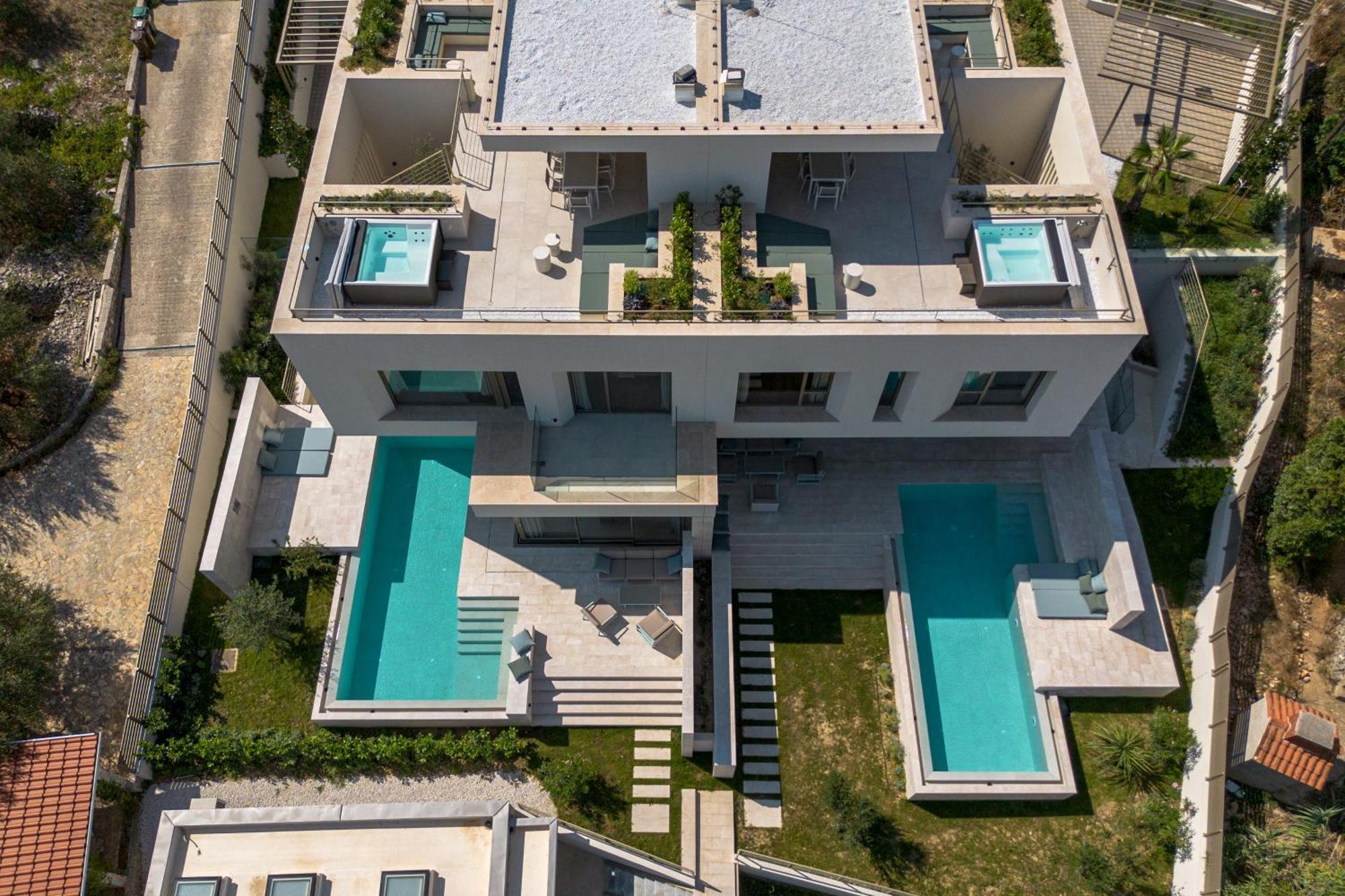 Acadia Beach Villas & Apartments Slatine Exterior foto