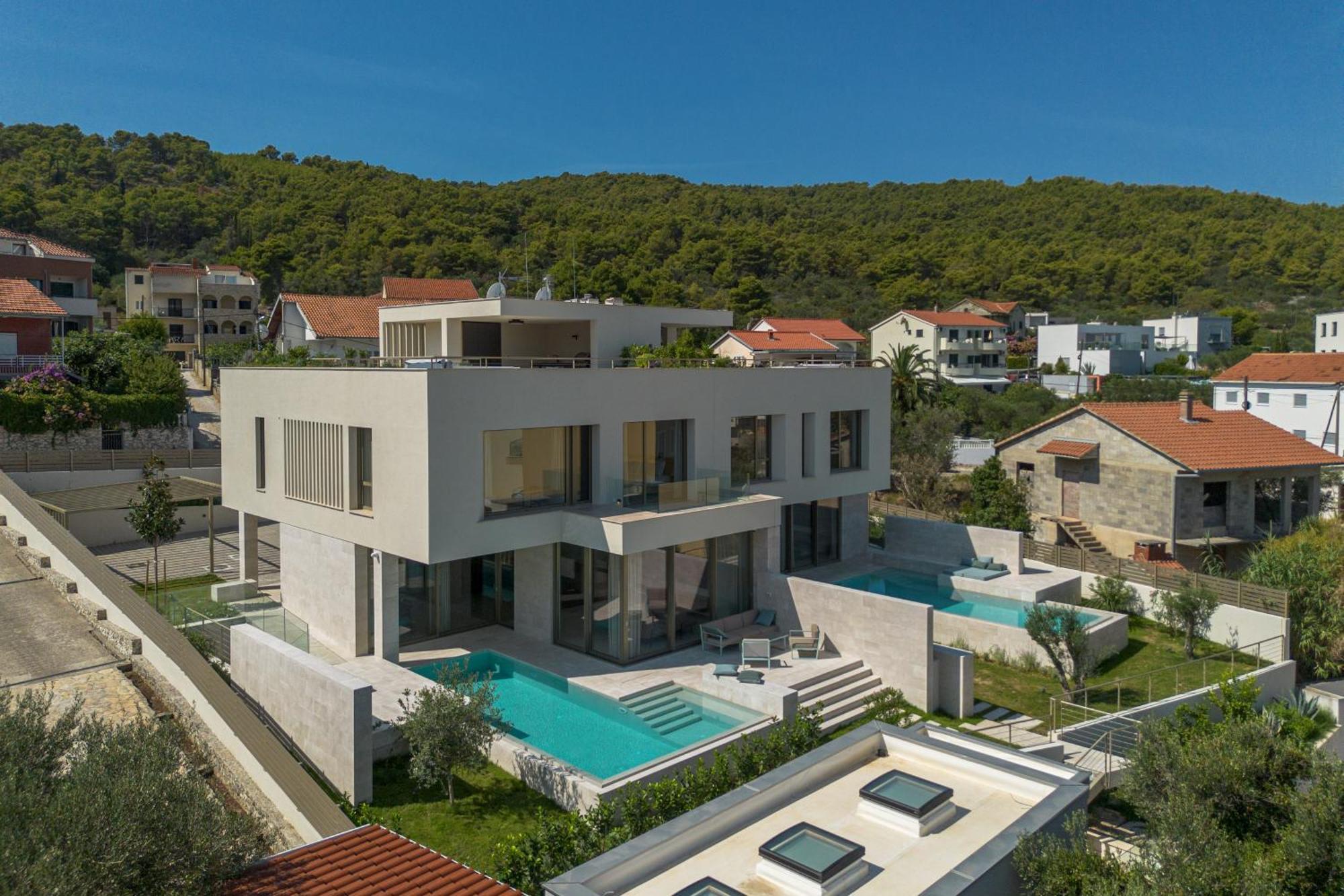 Acadia Beach Villas & Apartments Slatine Exterior foto