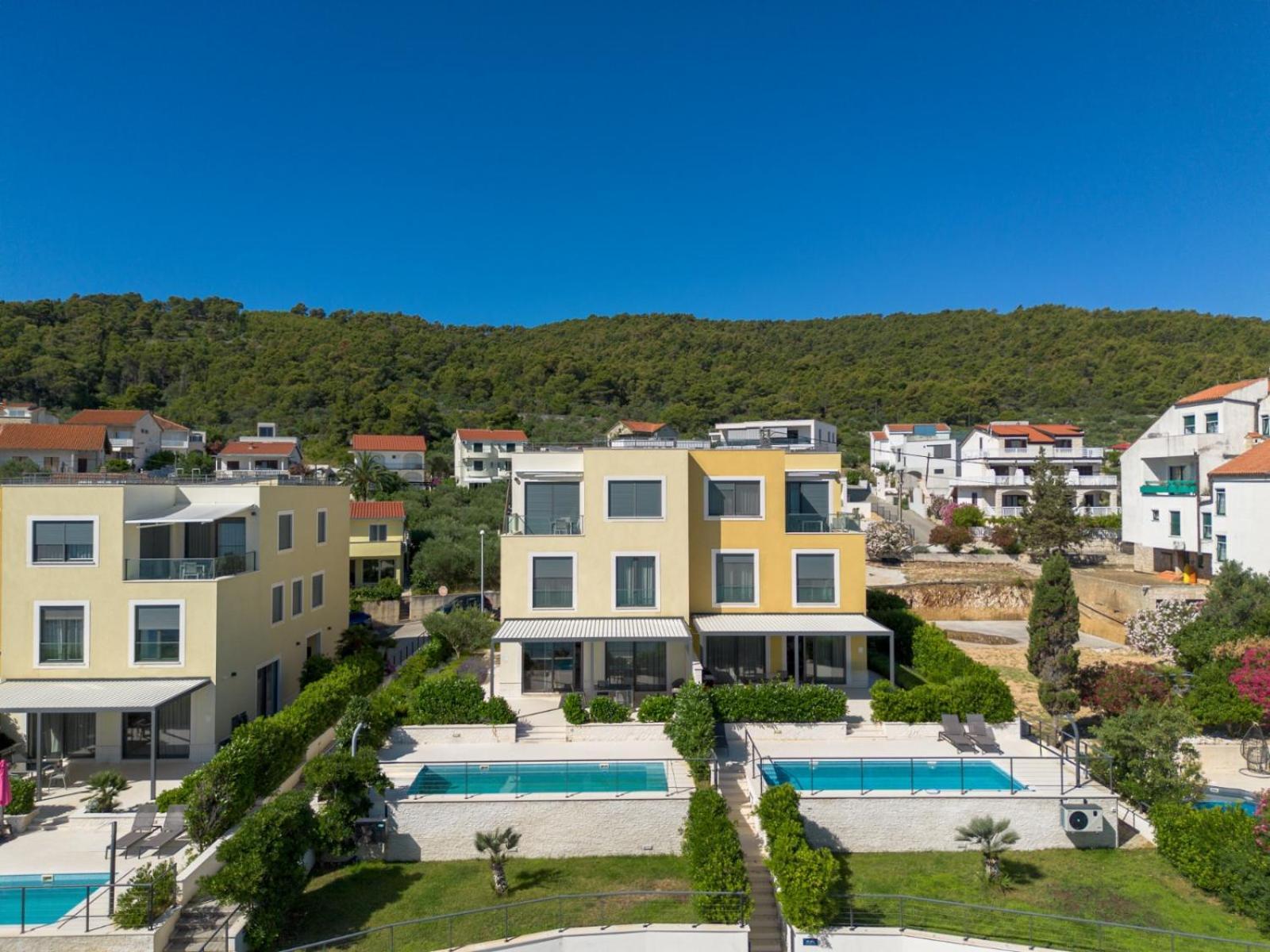 Acadia Beach Villas & Apartments Slatine Exterior foto