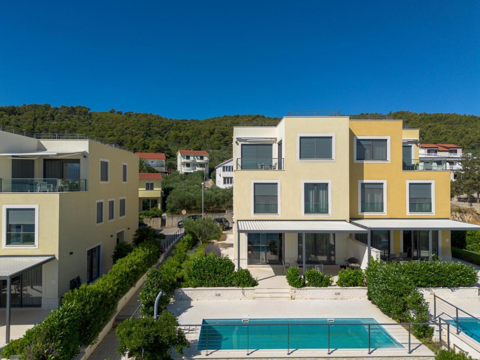 Acadia Beach Villas & Apartments Slatine Exterior foto